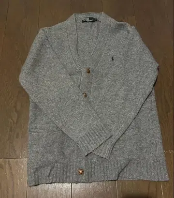 POLO 그레이 가디건