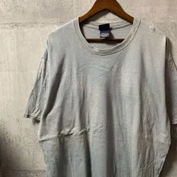 티셔츠 90년대 00년대 빈티지 Y2K 무지 페이드 일광화상 H417
