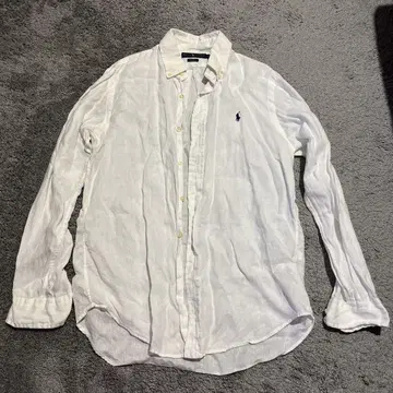 Ralph Lauren 클래식 핏 화이트 셔츠
