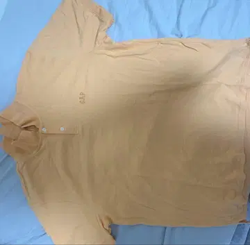 GAP 피케 셔츠 오렌지 XL