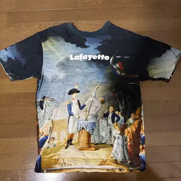 Lafayette 아트 프린트 티셔츠 XL 올 패턴