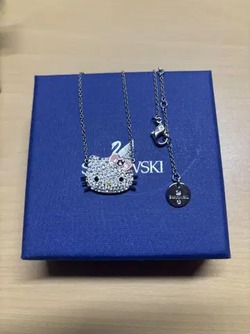 스와로브스키 목걸이 헬로키티 Cute 목걸이 정품 새상품
