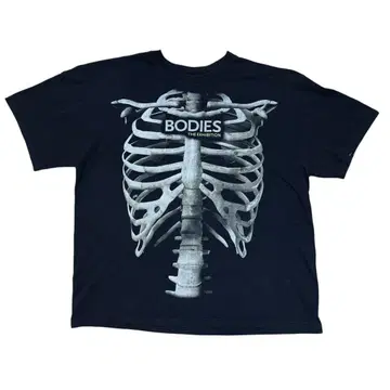 00's BODIES THE EXHIBITION 티셔츠 Anatomy