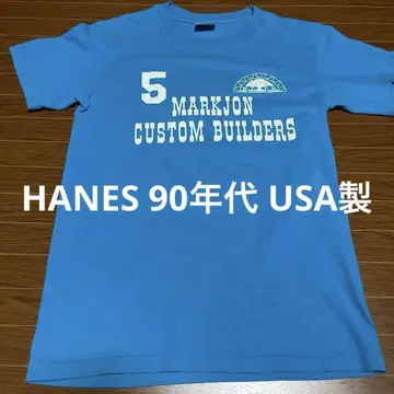 Hanes 90년대 티셔츠 싱글 스티치 빈티지 상품 USA제
