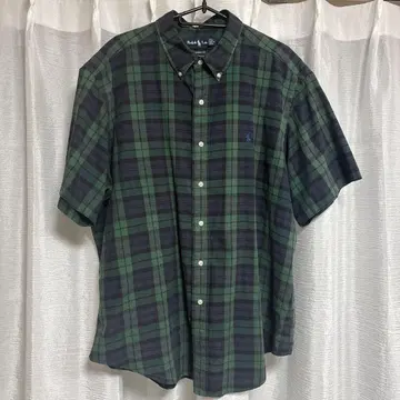 Ralph Lauren 랄프 로렌 반팔 셔츠 체크 무늬