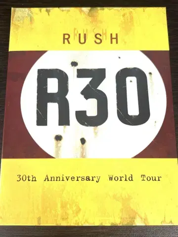 Rush R30 수입판 2DVD+2CD 4장 세트