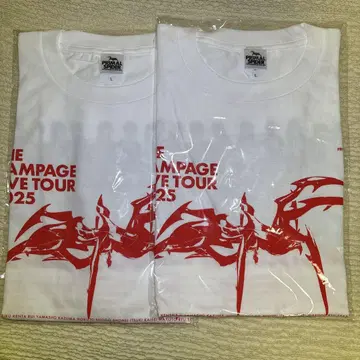 THE RAMPAGE 업그레이드 프리미엄 굿즈 티셔츠 2장 세트