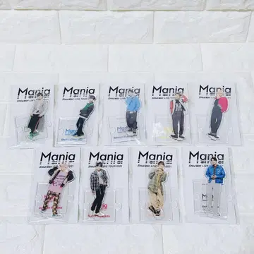 SnowMan 아크릴 스탠드 Mania 9개 세트