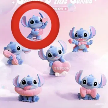 스티치 피규어 52TOYS 스위트 핑크 시리즈