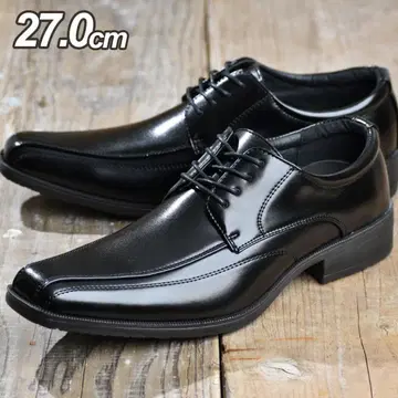 27.0cm 비즈니스 슈즈 남성용 스와르토 블랙 신발 가죽 신발 새상품
