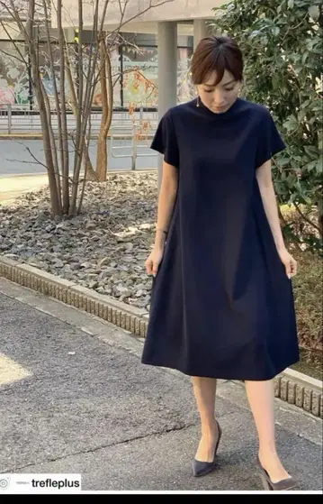 피오르 피오레 원피스 네이비 보호자회 수험
