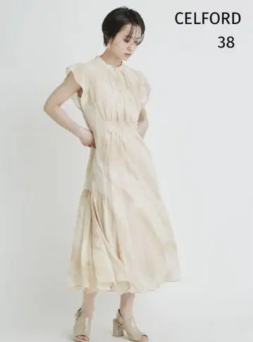 CELFORD 지층 패턴 원피스 M 사이즈