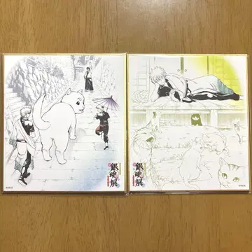 은혼 은혼전 색지 컬렉션 긴토키 카구라 신파치 정춘