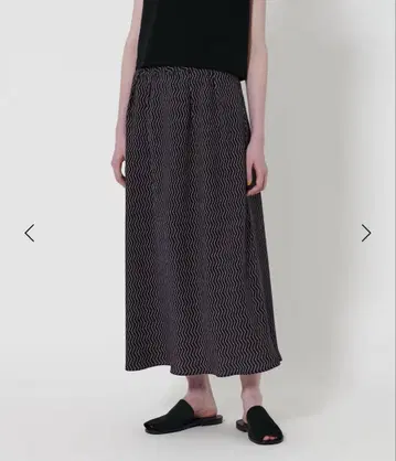Steven Alan 지그재그 프린트 스커트