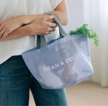 DEAN&DELUCA 메쉬 토트백 라일락 S 사이즈