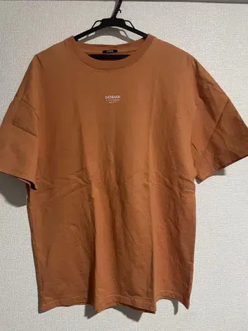 Denham 오렌지 티셔츠 M 사이즈