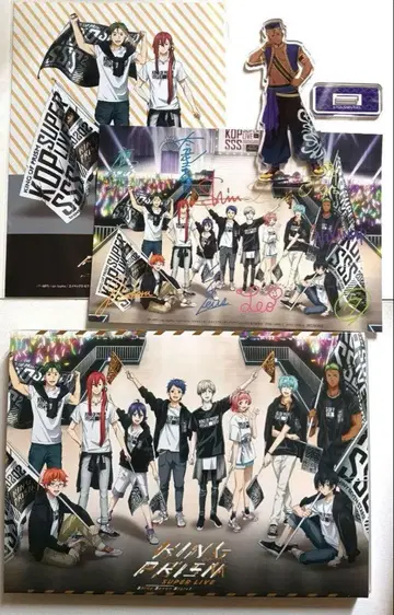 KING OF PRISM 라이브 DVD 2장 세트 아크릴 스탠드