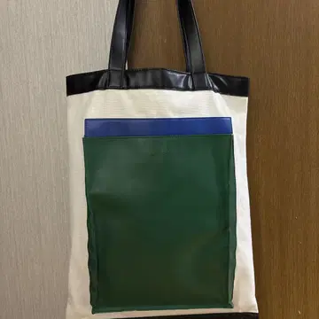 안스 리드 빅 포켓 토트백