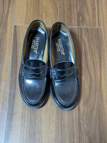 HARUTA 로퍼 블랙 25cm