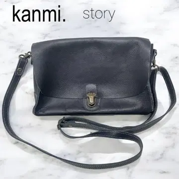 미사용 Kanmi. 칸미 Story 숄더백 블랙 스토리