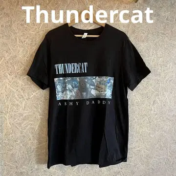 THUNDERCAT ASHY DADDY 티셔츠 블랙