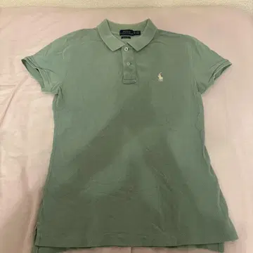폴로 랄프 로렌 그린 피케 셔츠 XS
