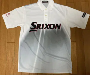Srixon 스릭슨 폴로 셔츠 화이트 사이즈 M 골프