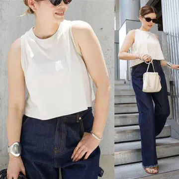 Deuxieme Classe CELERI CROPPED 탱크탑