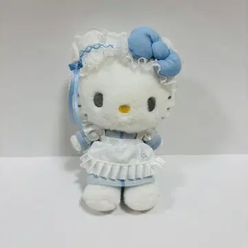 산리오 키티 헬로키티 스카이블루 데이즈 마스코트 홀더 봉제 인형