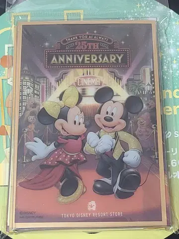 디즈니 스토어 25주년 엽서 세트