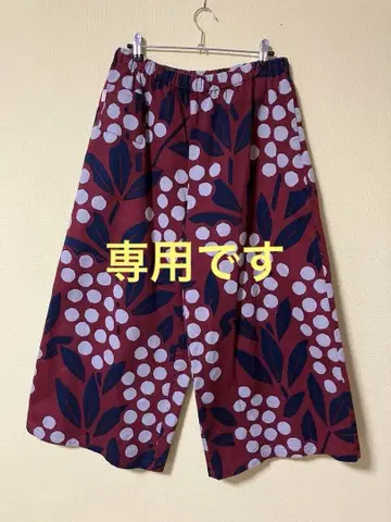 소우소우 sou sou 넓은 몸빼 남천 대나무 여자 F