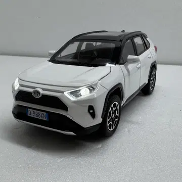 도요타 RAV4 다이캐스트 미니카 화이트 1/32