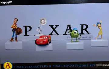 픽사 Happy 복권 A상 픽사 캐릭터 & 픽사 로고