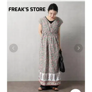 FREAK'S STORE 프릭스 스토어 인도 플라워 원피스