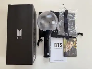 BTS 응원봉 ver3 트레이딩 카드 포함
