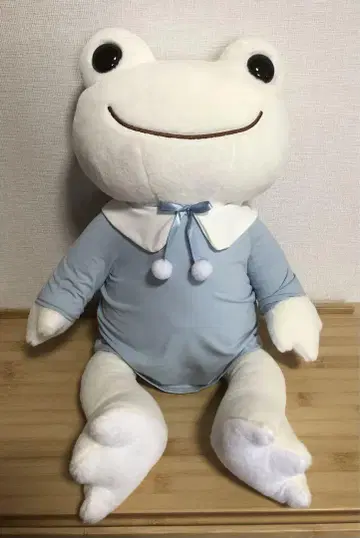 개구리 피클스의 시원한 파자마 봉제 인형 M 사이즈