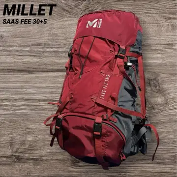 MILLET 밀레 SAAS FEE 30+5 백팩 레드 M