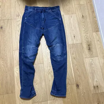 지스타 데님 스웨트 팬츠