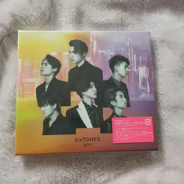 SixTONES CITY [첫 구매 한정판 B] 특전 포함