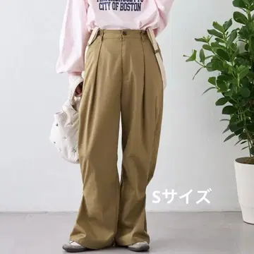 2WAY 실루엣 서스 포함 치노 팬츠 S 사이즈
