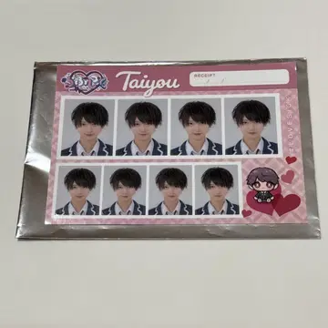 라부시쿠 타이요 증명 사진 스티커