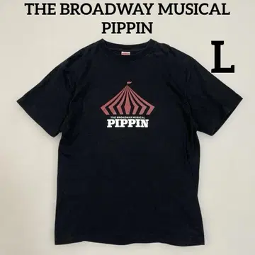 브로드웨이 뮤지컬 PIPPIN 티셔츠 L 사이즈 블랙