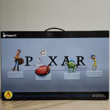 Happy 복권 A상 픽사 캐릭터 및 로고 피규어 세트