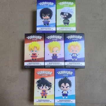 YURAYURA HEAD 피규어 7개 세트