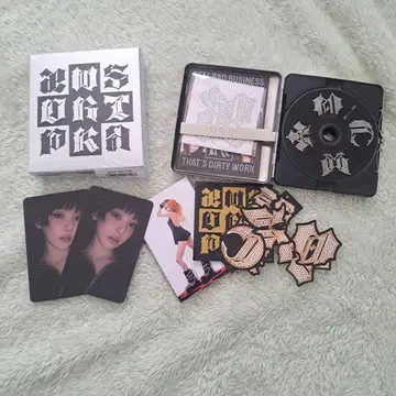 aespa Dirty Work case ver. 트레이딩 카드 닌닌
