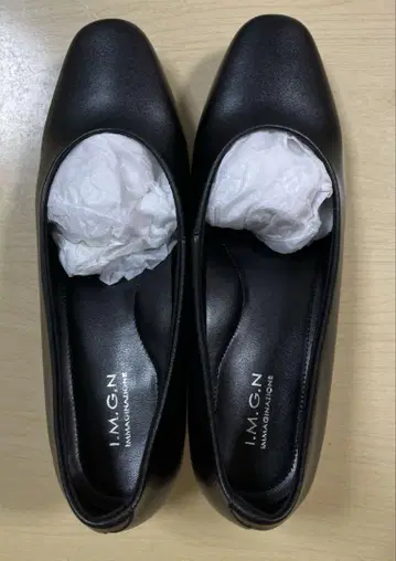 I.M.G.N 블랙 펌프스