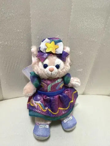 홍콩 디즈니 20주년 리나벨 봉제 인형 키체인 HKDL