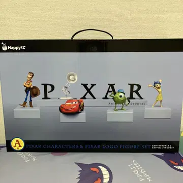 픽사 제일복권 A상 픽사 캐릭터 & 픽사 로고 피규어 세트