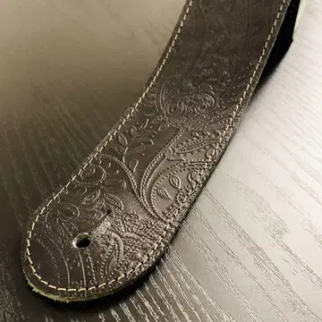 Grande uomo Black Paisley 페이즐리 기타 스트랩