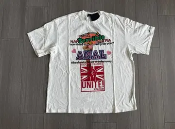 PROJECT G/R MIXED PRINTED 화이트 티셔츠